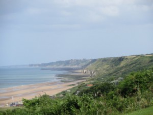 Omaha Beach in der Normandie